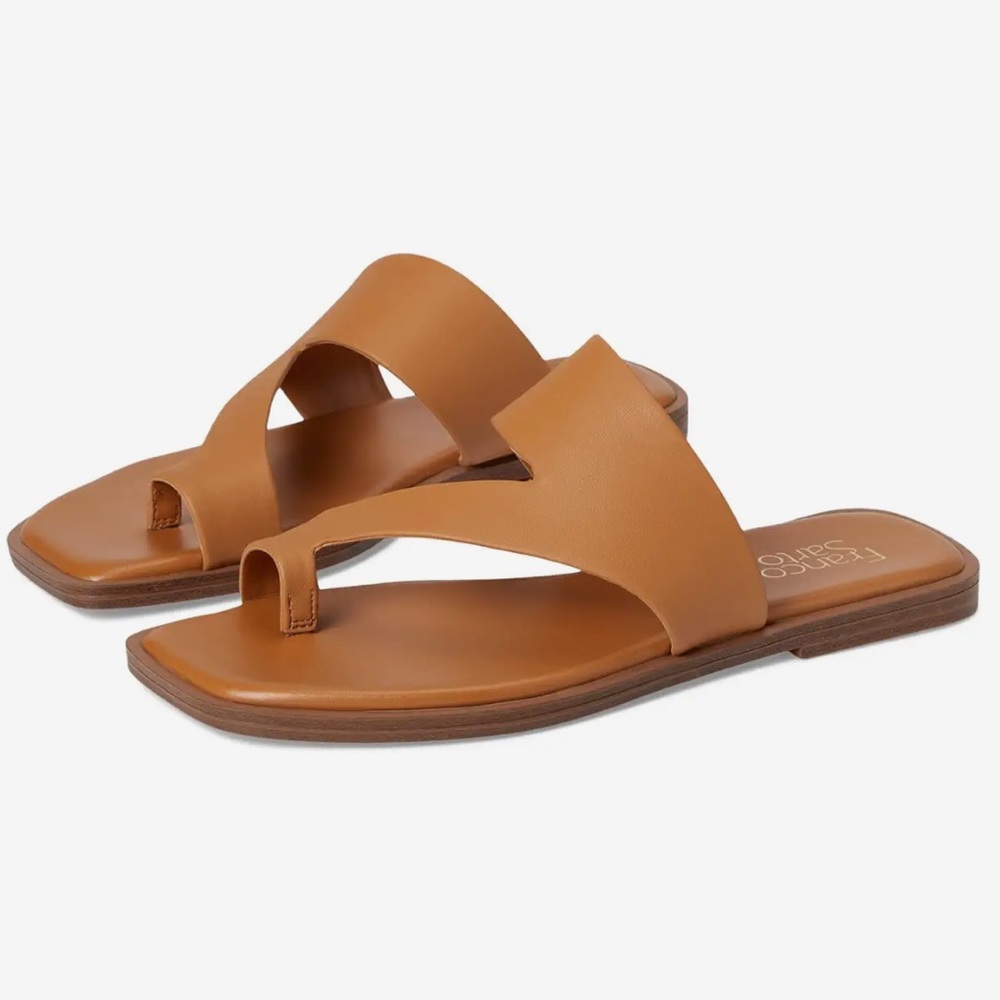 Franco Sarto Monalee Slide Sandals Size 8 Tan – New Without Tags/Box